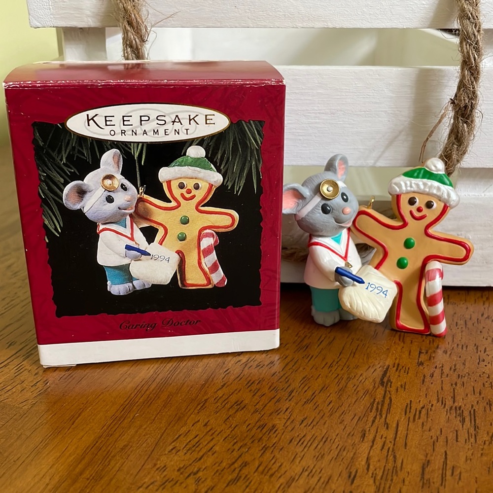 Hallmark Keepsake Ornament “Caring Doctor” - Dated 1994 VINTAGE